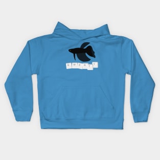 QWERTY Fish Kids Hoodie